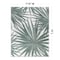 World Rug Gallery Tropical Leaves Nature Inspired Indoor/Outdoor Area Rug 7' 10'' x 10' Green 4030GREEN8X10 - alternate 8